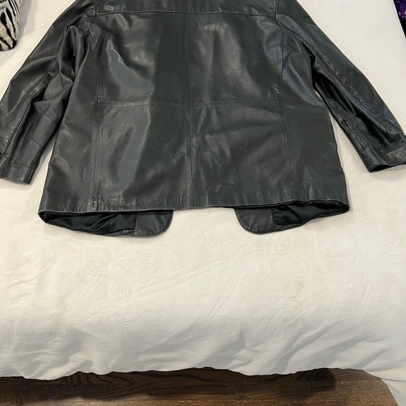 California LA Leather Men’s Leather Blazer Jacket - Picture 7 of 14